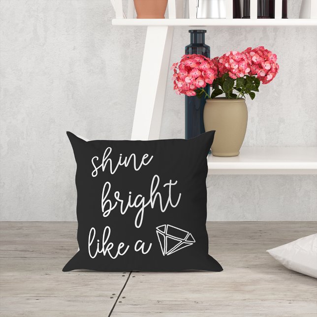 Shine Bright Like a Diamond Cushion (Creator Uploaded)