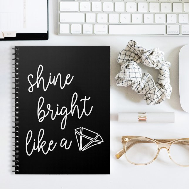 Shine Bright Like a Diamond Notebook (Creator Uploaded)