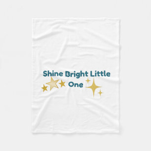 Shine Bright Little One Kids Throw Blanket