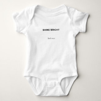 Shine Bright Little Star | Baby Shower Gift Bodysuit