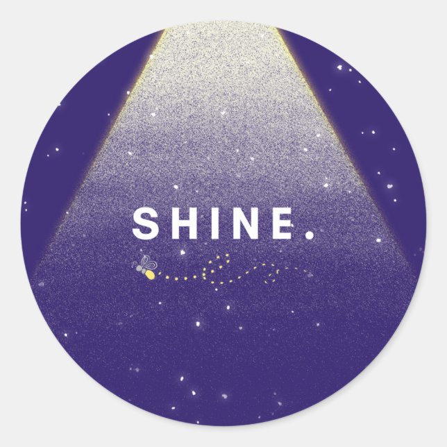Shine Bright Sticker (Front)