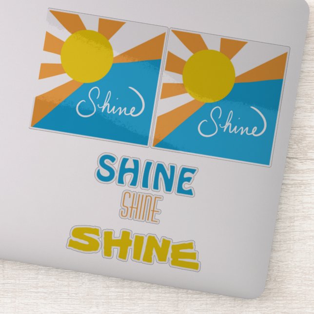 SHINE Collection Five Colourful Designs (Detail)