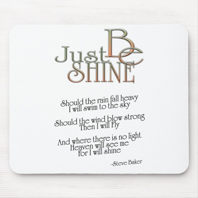 Shine DRK Mouse Mat (Front)