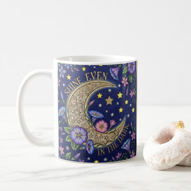Shine Even In The Dark Coffee Mug (With Donut)