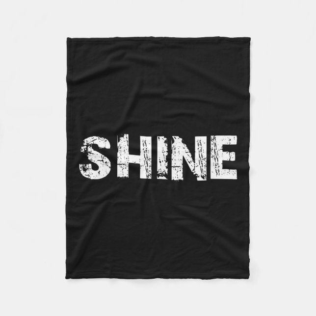 Shine  fleece blanket (Front)