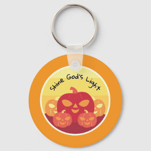 Shine God’s Light Halloween Keychain