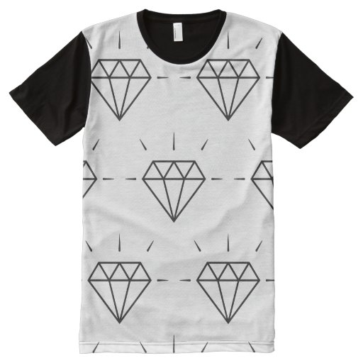Image of Shine Like a Diamond! All-over Print T-shirt