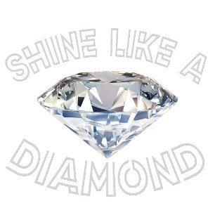 Shine Like A Diamond  T-Shirt