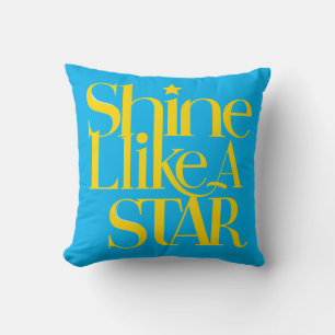 shine like star  cushion