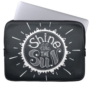 Shine Like The Sun Laptop Sleeve
