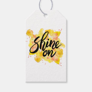 Shine On Graffiti Art Gift Tags