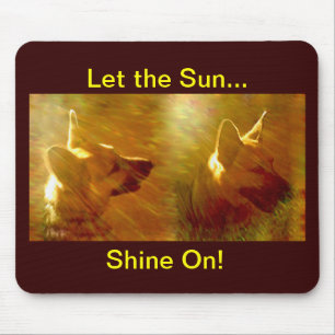 Shine On Me German Shepherd Mouse Mat