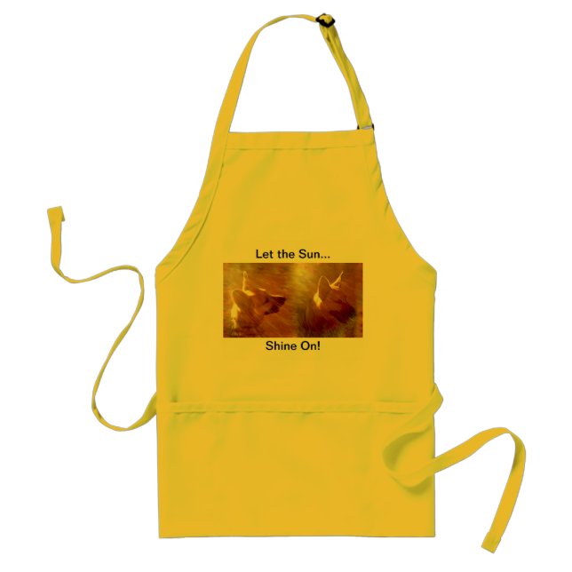 Shine On Me German Shepherd Standard Apron (Front)