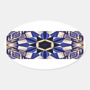 Shine On_ Oval Sticker