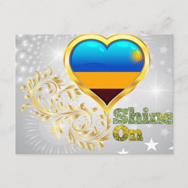 Shine On Rwanda Postcard (Front)