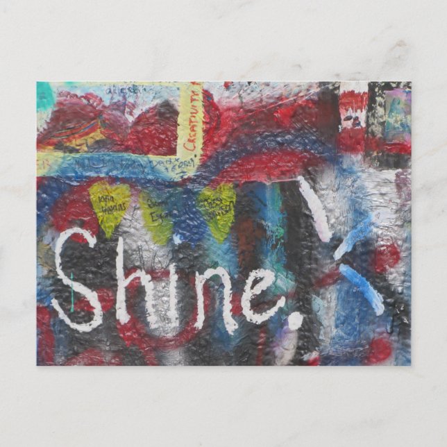 Shine Postcard (Front)