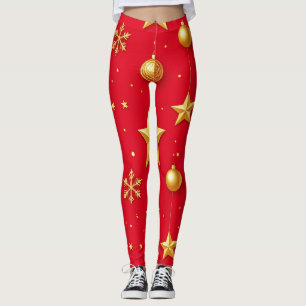 Shine, Starry Christmas Leggings
