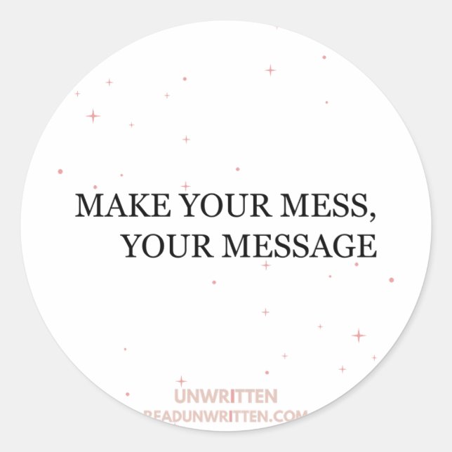 Shine Sticker (Front)