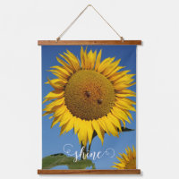 shine sunflower blue