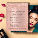 Shine with Elegance: Makeup Beauty Salon Hair Rose Flyer<br><div class="desc">In the glamorous world of beauty and wellness, where every detail counts, the right promotional material can make all the difference. 🌹✨ Imagine this: Potential clients see a flyer that sparkles with elegance and creativity, instantly drawing them in to learn more about your salon. Introducing the Makeup Beauty Salon Hair...</div>