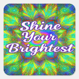 Shine Your Brightest –Kaleidoscope Sticker
