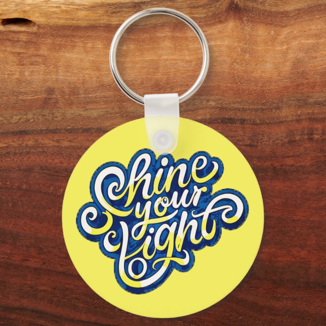 Shine your Light Key Ring (Back)