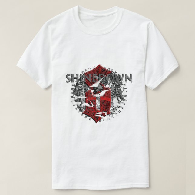 Shinedown Madness Clockwork  T-Shirt (Design Front)