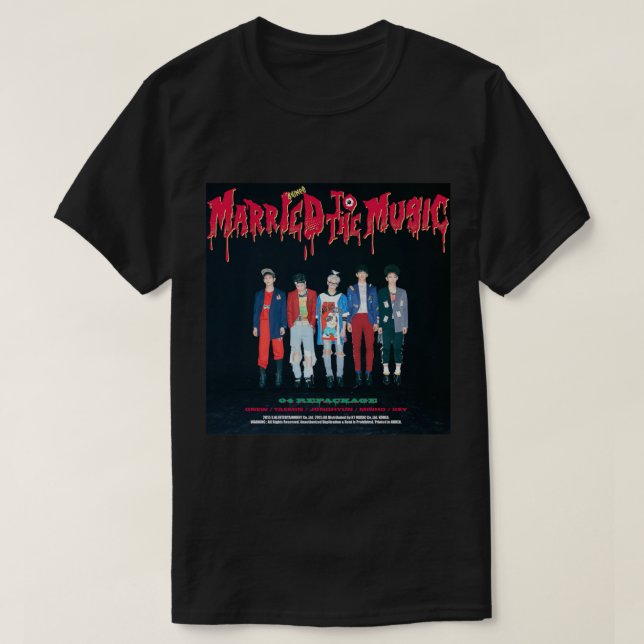 SHINee MARRIED TO THE MUSIC Classic T-Shirt (Design Front)