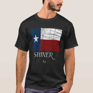 Shiner TX - Texas Flag - City State Gift T-Shirt