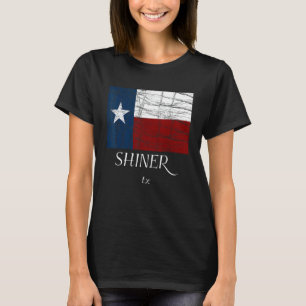 Shiner TX - Texas Flag - City State Gift T-Shirt