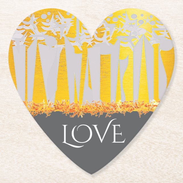 SHINEY HOLIDAYS IN CENTRAL PARK! :) PAPER COASTER (Front)