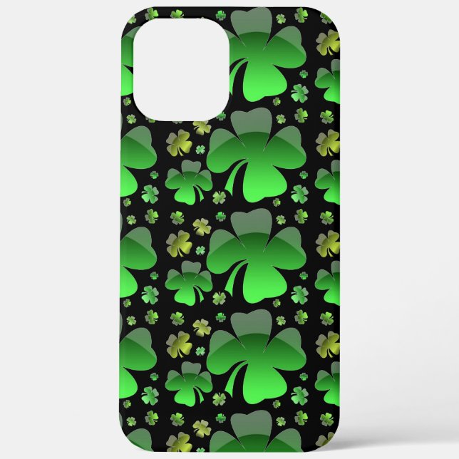 Shiney Shamrocks Case-Mate iPhone Case (Back)