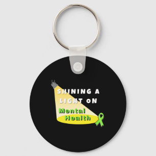 Shining A Light On Mental Health –mental Health Key Ring
