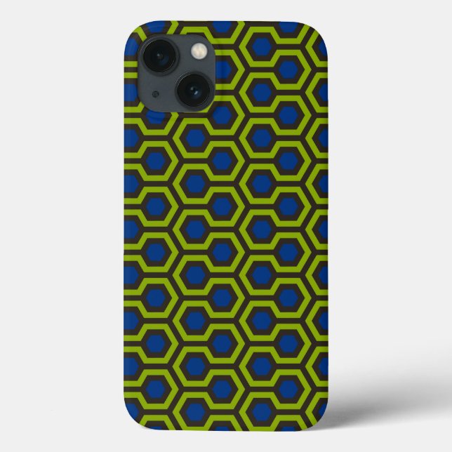 Shining Blue Case-Mate iPhone Case (Back)