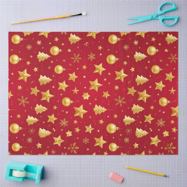 Shining Bright on Christmas Night Tissue Paper (Craft)
