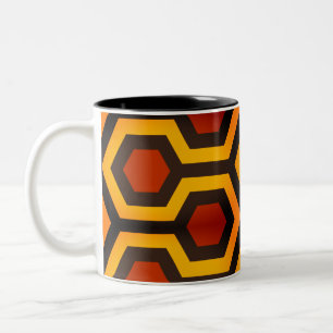 Shining Brown Two-Tone Coffee Mug