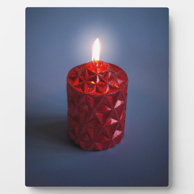 Shining candle plaque (Front)