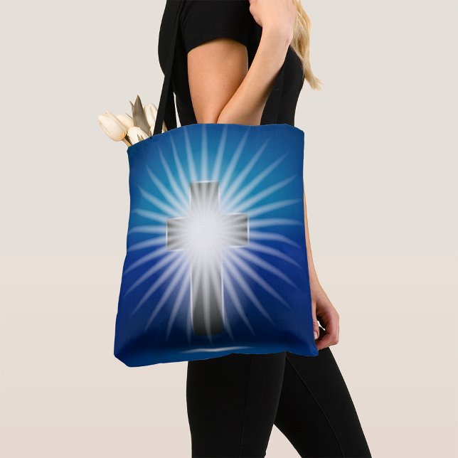 Shining Cross Tote Bag (Creator Uploaded)