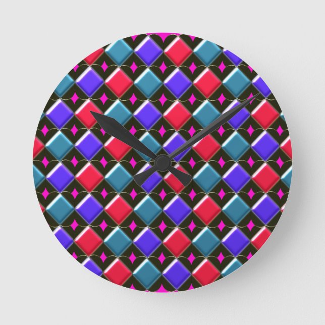 Shining Diamonds Create Your Own Wall Clock (Front)