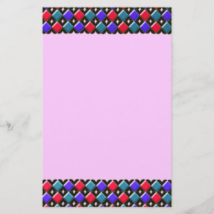 Shining Diamonds Customisable Stationery
