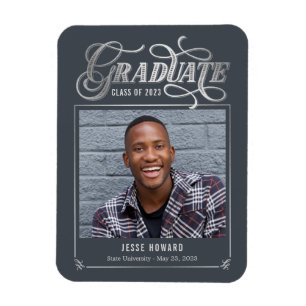 Shining Future Editable Color Graduation Magnet