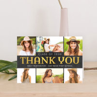 Shining Future Graduation Thank You Card