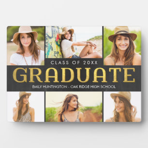 Shining Future Photo Graduation Plaque