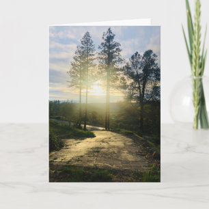 Shining Hope - Folded Greeting Card