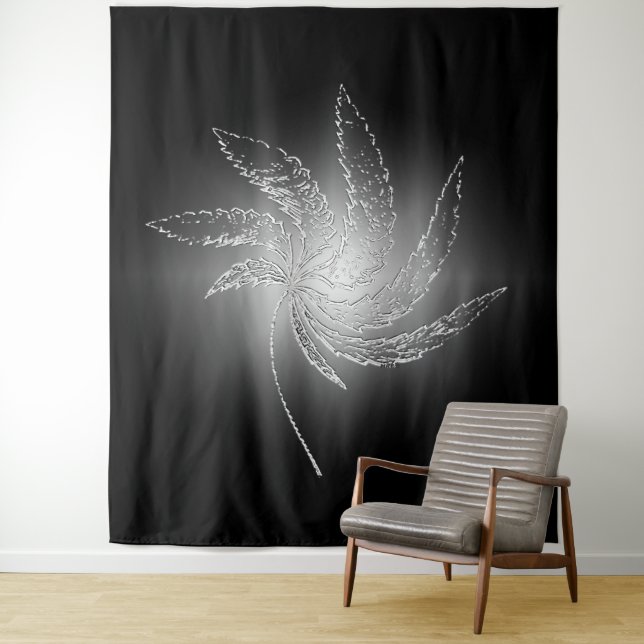 Shining moonlight through a leaf...... tapestry (In Situ)