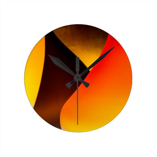 Image of Shining Murano Glass Round Clock
