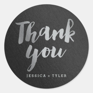 Shining Promise Wedding Favour Sticker