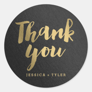 Shining Promise Wedding Favour Sticker