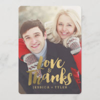 Shining Promise Wedding Thank You Card