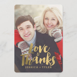 Shining Promise Wedding Thank You Card